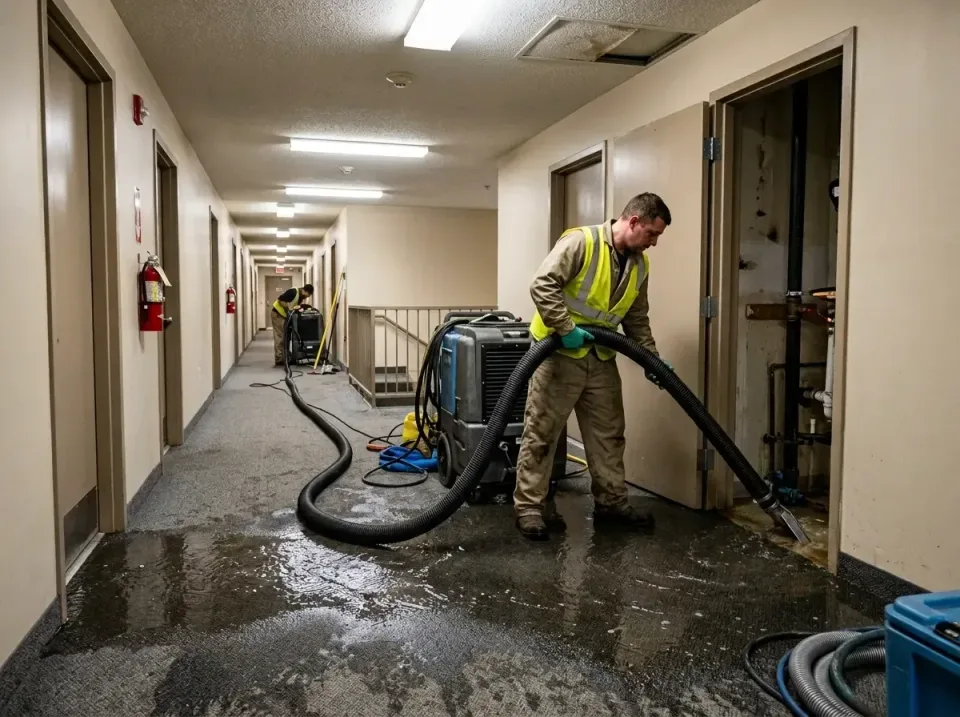 multi-unit-apartment-hallway-f-005 — frequently asked questions, Emergency Burst Pipe Water Extraction & Removal in Hudsonvi…